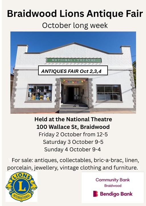 Braidwood Lions Antiques Fair